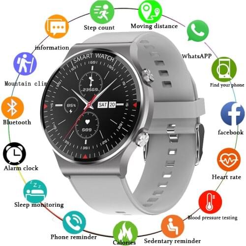 LIGE 2021 New Smart Watch Men Bluetooth Call Mens watch Fitness Tracking Heart Rate Monitor Waterproof Sports Smartwatch Women