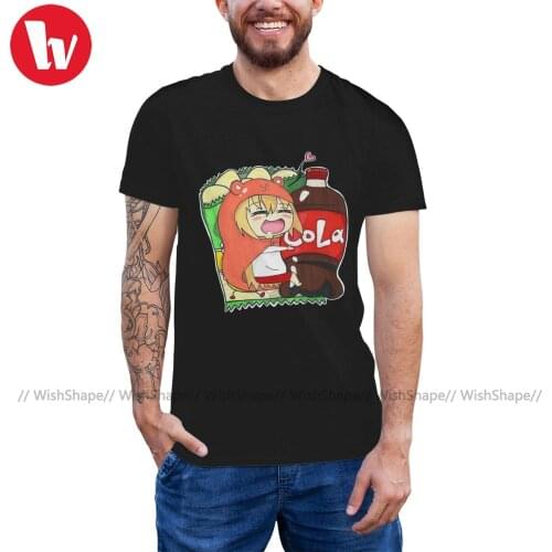 Himouto Umaru Chan T Shirt Himouto Umaru T-Shirt Graphic Short Sleeves Tee Shirt Mens Fun Basic Cotton Tshirt