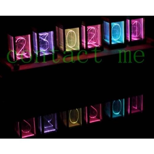 RGB pseudo-glow tube clock DIY kit, birthday gift, boyfriend otaku gift, peripheral products of the Gate of Destiny