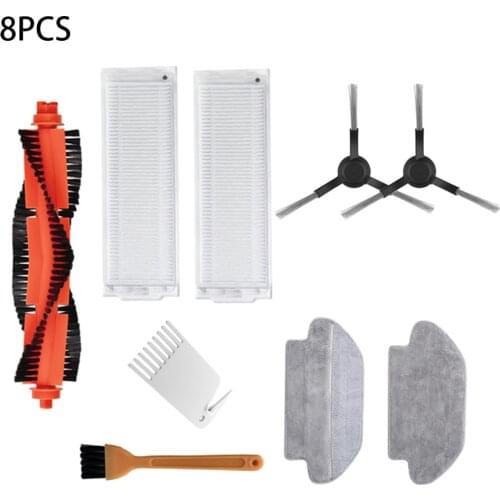 Filter Kit For Xiaomi Mijia Mi Robot Mop Pro STYTJ02YM For Viomi V2 P V-RVCLM21B Vacuum Cleaner Sweeper Replace For Home Cleanin