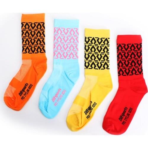 KoKossi Professional Cycling Socks Lightweight Breathable Soft Non-pilling Fitness Sweat Absorption Deodorization Outdoor Sports