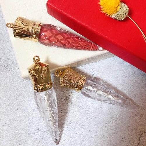 10/30/50pcs Empty Lip Gloss Tube DIY Cosmetic Carrot Shape Lipbalm Bottle Clear Makeup Refillable Container Tools