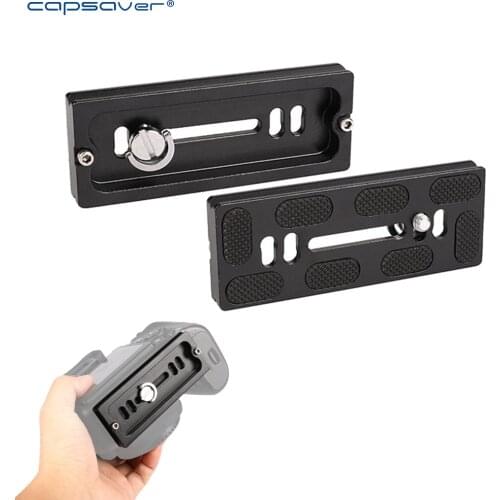 Capsaver Tripod Monopods with 1/4" Screw Mount Camera Tripod Quick Shot Clip Bracket Camera Mount Plate for DSLR Digital Camera