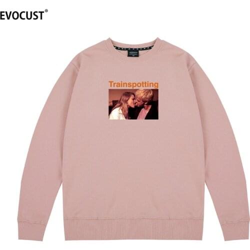 Trainspotting kiss Choose Life Movie film new design Sweatshirts Hoodies men women unisex Combed Cotton