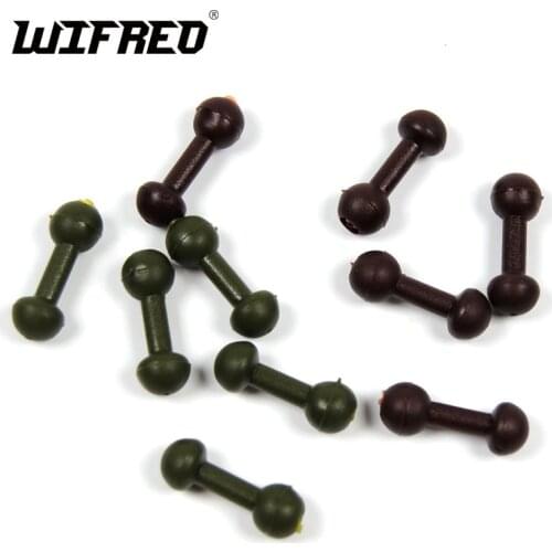 Wifreo 10PCS Carp Fishing Chod Bead Release Rig Heli Chod Beads Swivel Coarse Fishing Accessories