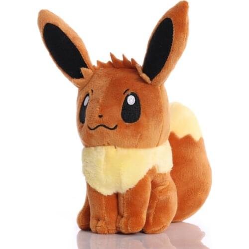 1pcs 20cm TAKARA TOMY Eevee Plush Toys Soft Stuffed Animals Toys Doll Gifts for Children Kids
