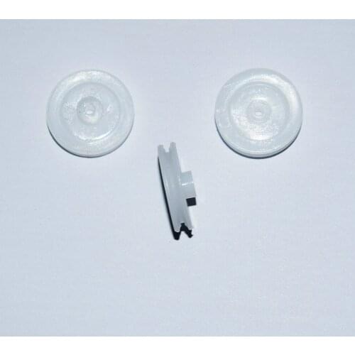 10/100pcs 2x18mm plastic pulley toy accessorie technology model parts diameter 18mm hole 2mm/motor pulley /model wheel 182A