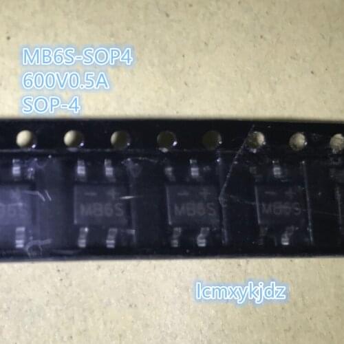 20Pcs/Lot , MB6S MB6F 0.5A600V SOP-4 ,New Oiginal Product New original free shipping fast delivery