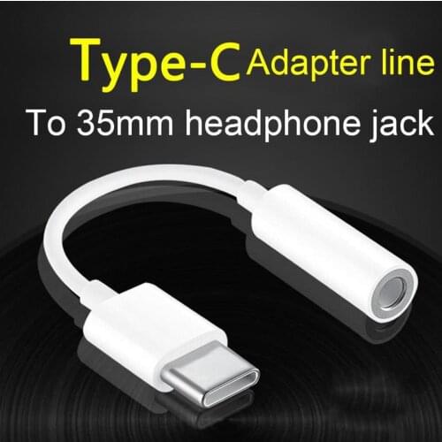 5PCS Type C 3.5 Jack Earphone USB C to 3.5mm AUX Headphones Adapter Audio cable For Huawei V30 mate 20 P30 pro For Xiaomi