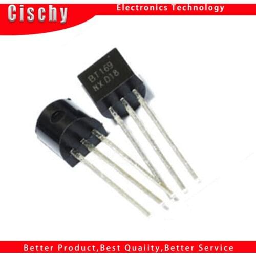 50pcs BT169D BT169 TO-92 Triacs Thyristor SCR 400V 9A 3-Pin SPT new original