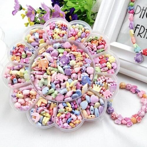 500pcs Creative Early Childhood Education Childrens Educational Toys Handmade Sun Flower DIY Childrens Fun Beaded