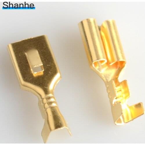 6.3mm 6.3 Crimp Terminal Female Spade Connector