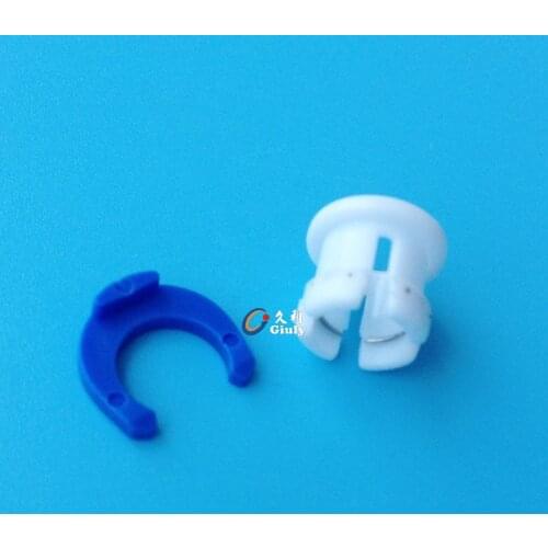 3d printer accessories Bowden tube blue and white buckle 2 Pack plastic blue and white buckle Ultimaker2
