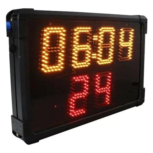 Large waterproof 24s countdown clock timer customizable LED digital basketball shot clock scoreboard