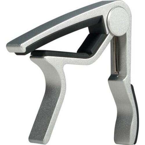 Quick-Change Capo for Acoustic and Electric Guitars Single-Handed Rosewood Capo Silicon Cushion for Musical Instrument