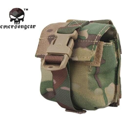 Emerson Tactical LBT Style Single Modular Frag Grenade Pouch Molle Airsoft Military Hunting Combat Gear