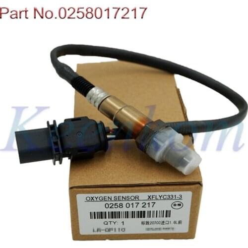 Original Quality Lambda Oxygen O2 Sensor Probe 0258017217 for Cit-roen Peugeot Mini Cooper R55 R56 R57 1.6L 11787560957