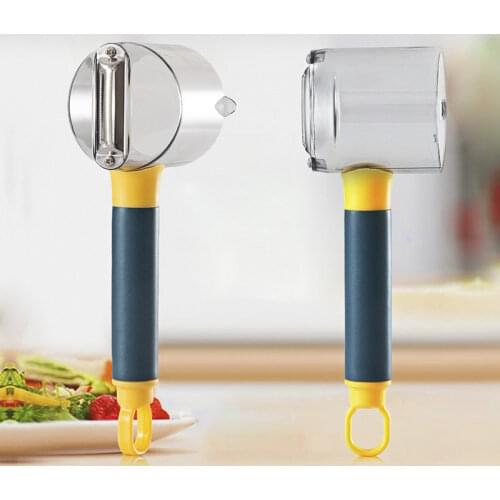 Stainless Steel Blade Multifunction Peeler Non-slip Handle Fruit Vegetable Grater With Storage Box Kitchen Accessories