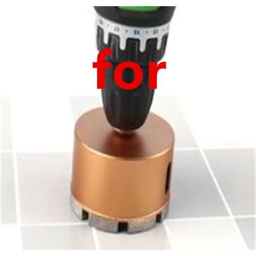 Marble Hole Drill Bit Ceramic Tile Concrete Flower Pot Wall Glass Rhinestone Drill Bit 30mm Set