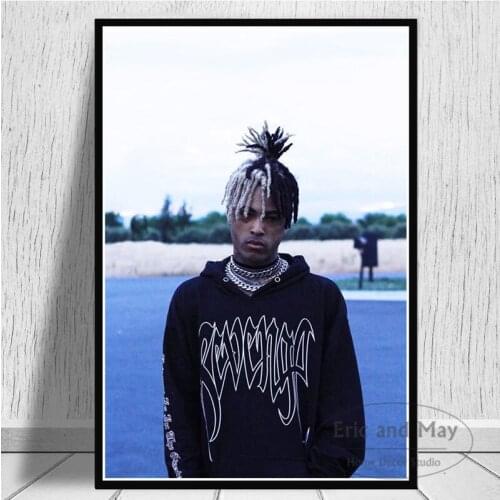 Rapper Music Xxxtentacion Singer Star Posters And Prints Canvas Painting Wall Pictures For Living Room Vintage Home Decor