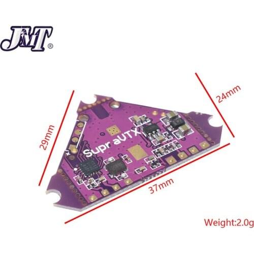 JMT Supra-VTX 5.8G VTX 40CH 25mW 100mW 200mW Switchable FPV Transmitter VTX for Mobula7 Mobula 7 Pro FPV Racing Drone Quadcopter