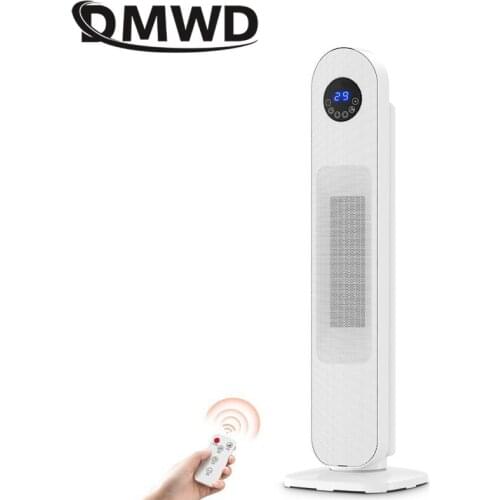 DMWD Household Heater Vertical Warmer Energy-saving Electric Hot Air Blower Quick Heating Power Off For Bedroom Bathroom 220V