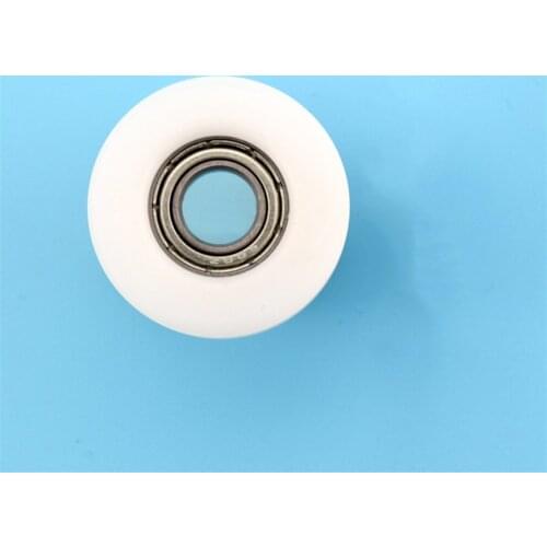 8*28*9mm U groove roller pulley, plastic 688 bearing pulley/driven wheel, POM guide wheel/over line lifting wheel