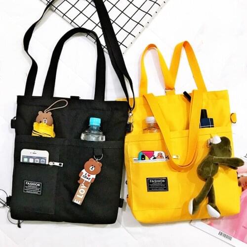 Сумка женская bolsa feminina bolsos Canvas Women Handbag Shoulder Bags Folding Tote Shopping Bag рюкзак School Bags for Girls