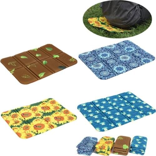 Outdoor Mini Sitting Mat Portable Folding Cushion Thick Ultralight Pad Picnic Beach Mats Rug Camping Mat Camping Equipment