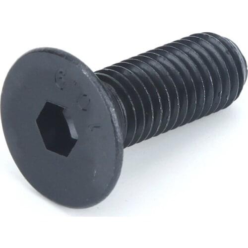 50Pcs DIN7991 ISO1064 M2 M2.5 M3 M4 Black SHCS Grade 10.9 Countersunk Head Flat Socket Cap Screw Machine Screws