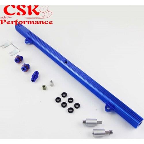 Billet High Flow Fuel Injector Rail Fits For SKYLINE R32 R33 R34 GTR RB26DETT RB26 PL