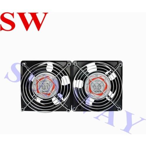 2PCS 12*12cm 220V Metal Made Cooling Fans+Fans net for JAMMA arcade game machine partsLarge game machine accessories