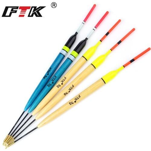 5Pcs/Lot Barguzinsky Fir 2g/3g/4g Weight Fishing Float Length 19.5cm-23cm Float For Carp Fishing Tackle Wood Bobber