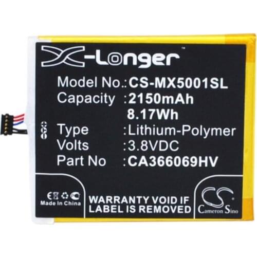 Cameron Sino 2150mAh battery for MEDION Life X5001 X5001 CA366069HV Mobile, SmartPhone Battery