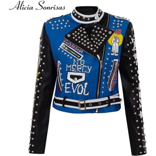 Женские синие куртки Alicia Sonrisas China At AliExpress