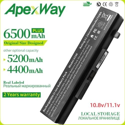 Apexway New Laptop Battery E430 E530 for Lenovo 45N1043 B590 B480 B490 M480 M490 V480 V485 V380 V580 V585 B580 B595 M580 E49 K49