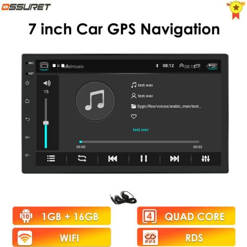EU Stock Android 9 Double 2 Din Autoradio Car Multimedia Player GPS Navigation For Universal DAB USB Bluetooth 4G WiFi DVBT DE