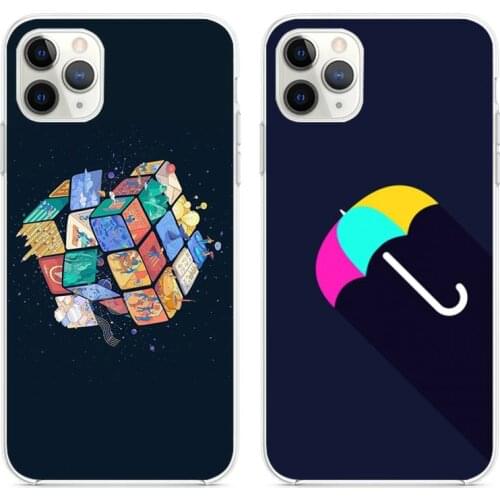 YJZFDYRM Lovely Cartoon Painted Shell Phone Case for iPhone 11 pro XS MAX 8 7 6 6S Plus X 5S SE 2020 XR cover