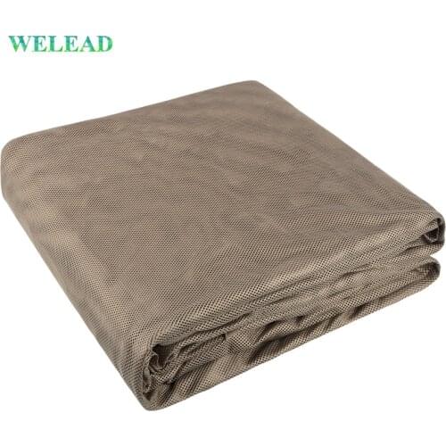 Khaki Camouflage Netting 1.5m Camo Burlap Camouflage Netting Cover Army Military Mesh Fabric Cloth Material for Hunting Blind
