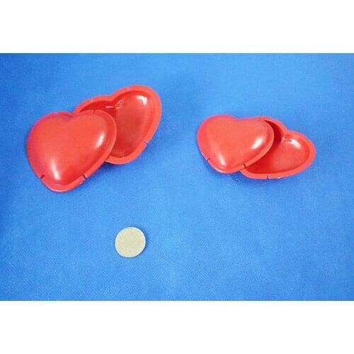 Lightning Box (heart),Impossible Coin Magic Tricks Appearing Close Up Illusions Gimmick Props Comedy Magician Toys