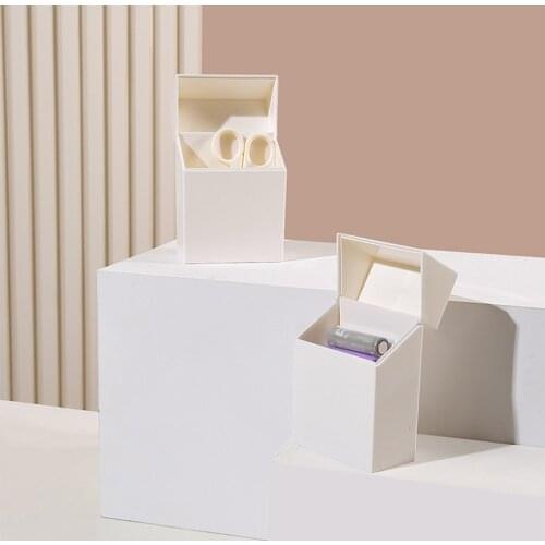 Desktop Flip Top Storage Box Office Organizer Container For Accessories Pens Holder Cosmetics Organizer For Home Office Dropship
