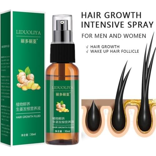 30ml New Hair Growth Spray Fast Grow Hair Oil hair loss Treatment For Thinning Hair Products Hair Care for Men Women