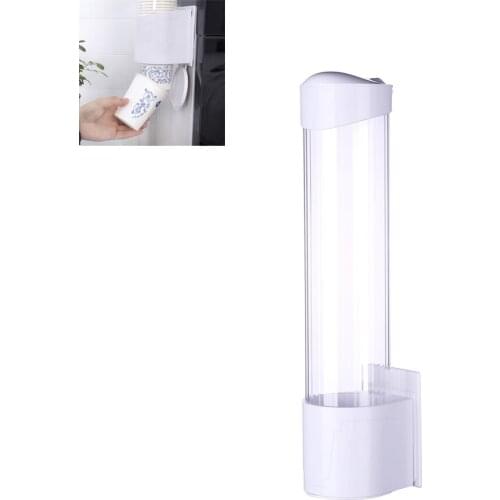 Disposable Paper Cup Holder Anti-Dust Paper Cup Dispenser Automatic Water Cup Holder