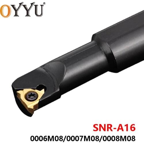 OYYU SNR0006M08 SNR0007M08 SNR0008M08 A16 SNR0006 SNR0007 SNR0008 Carbide Inserts Arbor Lathe Cutter Shank Turning Tool Holder