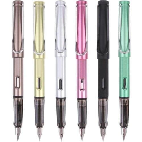 Luxury Mens Fountain Pen Business Student Gift Nib 0.38mm Calligraphy Durable