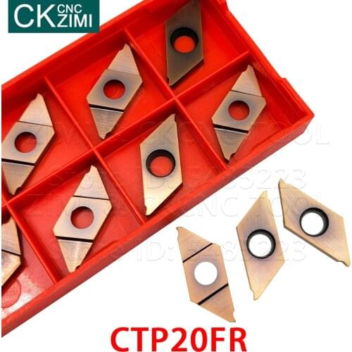 CTP20FR CTP 20FR Grooving cutting Inserts tool Walking Machine Insert CNC Lathe Cutter Tool Flat blades for CTPR CTPL Toolholder