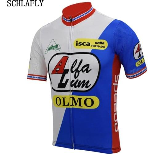Blue white tour cycling jersey short sleeve summer bike wear jersey road jersey clothing bicycle clothes schlafly