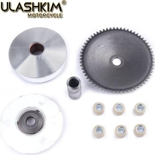 Motorcycle ATV Moped Scooter Clutch Variator Drive Pulley Assembly For GY6 50 60 80 cc 139qmb 137qma 4 Stroke Variator Assembly