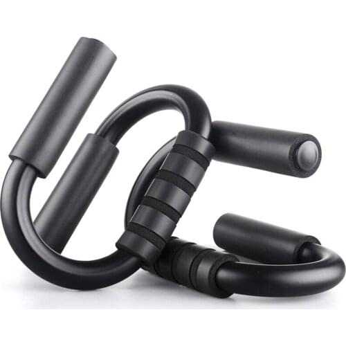 Home Arm Fitness Push Up Stands Bar S Shaped Push-Up Rack Exercise Pushups Body Building Home Muscle Training Professional Gym