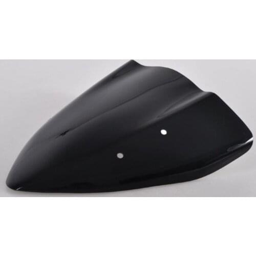1PC Black ABS Plastic Windscreen Windshield Motorcycle Upgrade Accessories For Kawasaki Z 1000 2003-2006